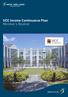 UCC Income Continuance Plan Member s Booklet