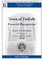 Town of DeKalb. Financial Management. Report of Examination. Thomas P. DiNapoli. Period Covered: January 1, 2015 June 30, M-427