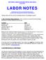 AIR FORCE LABOR ADVISORS OFFICE (SAF/AQCA) June 2015 LABOR NOTES