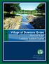 Village of Downers Grove Municipal Budget Community Investment Program