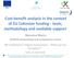 Cost-benefit analysis in the context of EU Cohesion funding - tools, methodology and available support