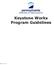 LIBC Keystone Works Program Guidelines