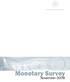 Národná banka slovenska. Monetary Survey