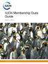 IUCN Membership Dues Guide