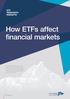 How ETFs affect financial markets