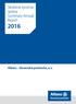 Skrátená výročná správa Summary Annual Report. Allianz - Slovenská poisťovňa, a.s.