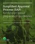 Simplified Approval Process (SAP) funding proposal preparation guidelines