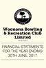 Woonona Bowling & Recreation Club Limited ACN