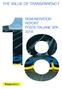 THE VALUE OF TRANSPARENCY REMUNERATION REPORT POSTE ITALIANE SPA 2018