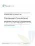Condensed Consolidated Interim Financial Statements