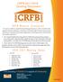 CRFB Guiding Document