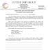 CUTLER LAW GROUP Attorneys at Law 3355 W. Alabama Ste Houston, Texas Tel (713) Fax (800)