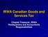 IRWA Canadian Goods and Services Tax. Chapter Treasurer, IRWA Headquarters and Accountants Responsibilities
