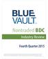 Nontraded BDC. Industry Review. Fourth Quarter 2015