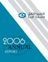 TABLE OF CONTENTS ANNUAL REPORT