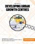 developing urban growth centres annual report 2012