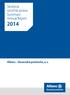 Skrátená výročná správa Summary Annual Report. Allianz - Slovenská poisťovňa, a.s.