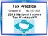Tax Practice National Income Tax Workbook