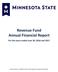 Revenue Fund Annual Financial Report For the years ended June 30, 2018 and 2017