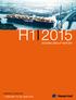 H INTERIM GROUP REPORT HAPAG-LLOYD AG 1 JANUARY TO 30 JUNE 2015