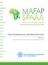 MAFAP METHODOLOGICAL IMPLEMENTATION GUIDE: Volume I. ANALYSIS OF PRICE INCENTIVES AND DISINCENTIVES