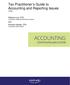 Tax Practitioner s Guide to Accounting and Reporting Issues (TPG)