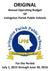 ORIGINAL. Annual Operating Budget Of Livingston Parish Public Schools