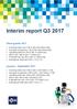 Interim report Q3 2017