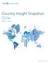 Country Insight Snapshot Chile March 2018