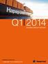 SUMMARY OF HAPAG-LLOYD KEY FIGURES INTERIM GROUP REPORT Q1 2014