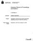 Canada. Summary Record of Proceedings and Decision. Cameco Corp_o_ra_t_io_n. Applicant