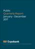 Public Quarterly Report January - December 2017