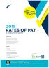 2018 RATES OF PAY. Contact REEF today COPY WITH COMPLIMENTS OF REEF IN THE REAL ESTATE INDUSTRY OPERATIVE DATE