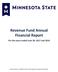 Revenue Fund Annual Financial Report For the years ended June 30, 2017 and 2016