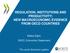 REGULATION, INSTITUTIONS AND PRODUCTIVITY: NEW MACROECONOMIC EVIDENCE FROM OECD COUNTRIES