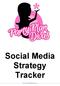 Social Media Strategy Tracker