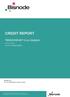 CREDIT REPORT. Issued for: Bisnode d.o.o. Published 10/29/2018. Part of the BISNODE group, Stockholm, Sweden