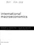 internationa macroeconomics