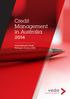 Credit Management in Australia Veda National Credit Managers Survey 2014
