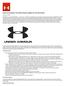 Under Armour Reports Third Quarter Results; Updates Full Year 2018 Outlook