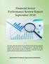 Financial Sector Performance Review Report September 2018
