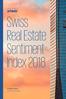 Swiss Real Estate Sentiment Index 2018