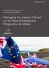Managing the Impact of Brexit on the Rural Development Programme for Wales