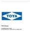 TOYA Group Consolidated interim report For the period from 1 January 2012 to 31 March 2012