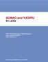 ALMAO and YASIRU Sri Lanka. CGAP Working Group on Microinsurance Good and Bad Practices Case Study No. 21