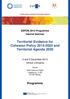 Territorial Evidence for Cohesion Policy and Territorial Agenda 2020