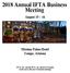 2018 Annual IFTA Business Meeting
