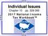 Individual Issues. Chapter 10 pp National Income Tax Workbook