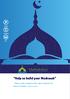 Help us build your Madrasah