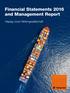 Financial Statements 2016 and Management Report. Hapag-Lloyd Aktiengesellschaft